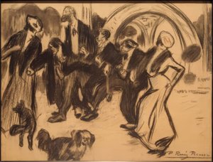 Verlassen der Weltausstellung von Pablo Picasso