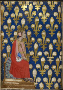 Robert von Anjou aus Regia Carmina von Convenevole da Prato