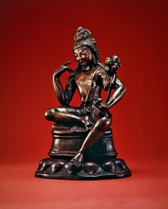 Padmapani Lokeshvara im Meditationssitz von Pakistani School