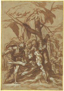 Die Häutung des Marsyas von Paolo Farinati
