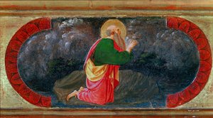 Heiliger Johannes auf Patmos von Paolo Uccello