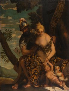 Mars und Venus von Paolo Veronese