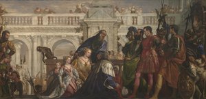 Die Familie des Darius vor Alexander, um 1565 von Paolo Veronese