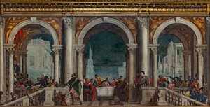 Das Fest im Hause des Levi, 1573 von Paolo Veronese