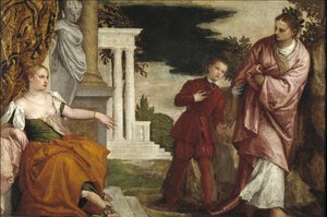 Junger Mann zwischen Tugend und Laster von Paolo Veronese