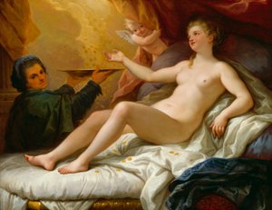 Danae, um 1705 von Paolo di Matteis