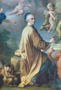 Selbstporträt, nach 1714 von Paolo di Matteis