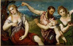 Allegorie mit Flora, Venus, Mars und Amor