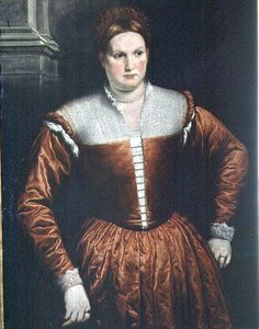 Porträt einer Dame von Paris Bordone