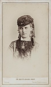 Porträt von Christine Nilsson 1843-1921
