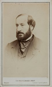 Porträt von Émile Augier 1820-1889