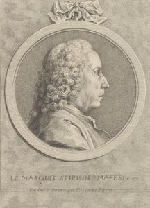 Le Marque Scipion Maffei, 1750 von Pariset