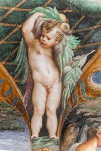 Putto, aus dem Raum von Diana und Actaeon (Detail)