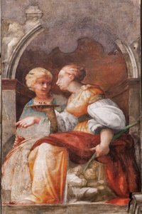 St. Lucia und St. Apollonia, ca. 1523