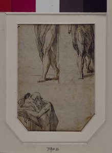 Studien von Männern von Parmigianino