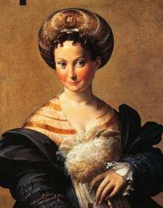 Die türkische Sklavin, von Francesco Parmigianino