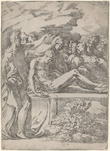 Die Grablegung von Parmigianino