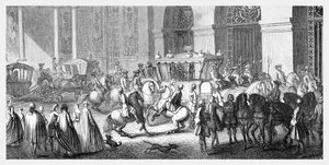 Der Empfang des Botschafters in Versailles, 1885