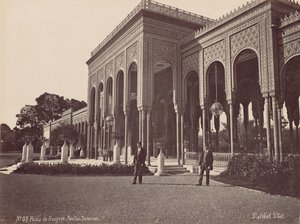 Palais de Gézyret, Pavillon Exterieur von Pascal Sébah