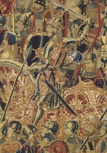 Die Pastrana-Teppiche, Herstellung von Tournai, wahrscheinlich aus der Werkstatt von Passchier Grenier, ca. 1471 - 1475 (Teppich) von Pasquier (workshop of) Grenier