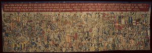 Die Pastrana-Teppiche, Herstellung von Tournai, wahrscheinlich aus der Werkstatt von Passchier Grenier, ca. 1471 - 1475