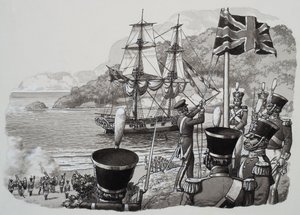 Ankunft in Westaustralien am 21. Januar 1827