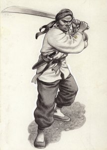 Chinesischer Boxerkrieger