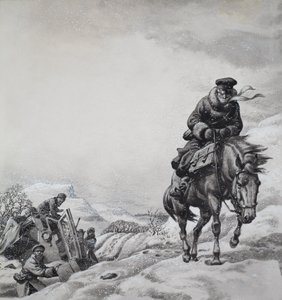 Königlicher Bote James Baillie Fraser (1783-1856) von Pat (1907-95) Nicolle