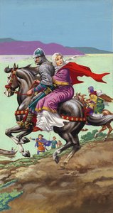 Sächsische Prinzessin Margaret entkommt mit ihrer Familie den Fängen von Wilhelm dem Eroberer