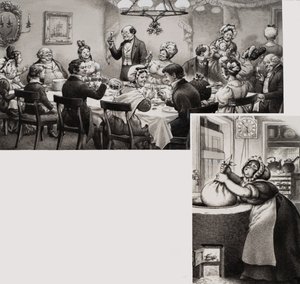 Viktorianischer Esstisch