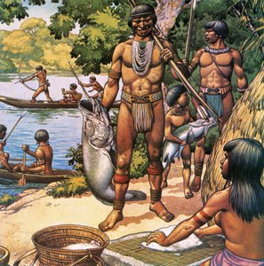 Amazonas-Indianer