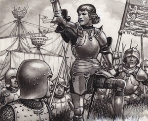 Edward, Earl of March, landet 1471 in Ravenspur