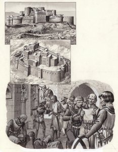 Die Festung Krak des Chevaliers