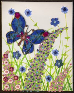 Schmetterlinge, Blau & Lila, 2016