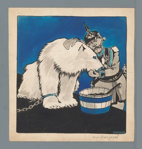 Deutschland und Russland von Patricq Kroon (signed by artist)