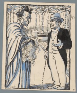 Musch und Bouwmeester von Patricq Kroon (signed by artist)