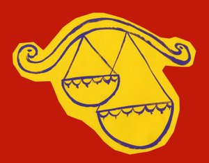 Horoskop: das Zeichen der Waage.