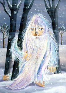 Yeti - Illustration von Patrizia La Porta, 2000
