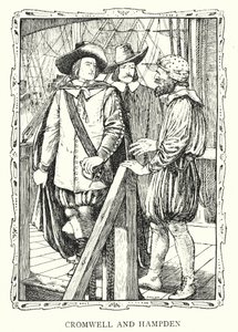 Oliver Cromwell und John Hampden