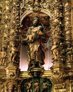 Heiliger Josef mit dem Jesuskind