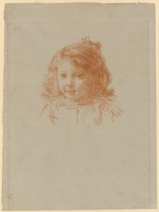 Büste eines jungen Mädchens (recto); Profil eines jungen Mädchens (verso)