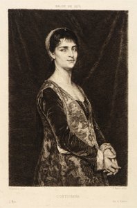 Kurtisane von Paul Adolphe Rajon