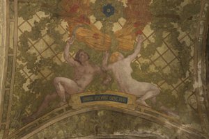 Dekorationen für das Peristylgewölbe im Petit Palais, zwischen 1909 und 1910 von Paul Albert Baudouin
