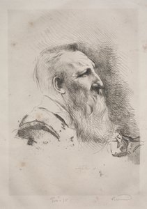 Auguste Rodin von Paul Albert Besnard