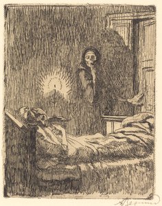 Diskret Discrète, 1900 von Paul Albert Besnard