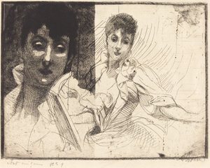 Madeleine Lemaire, 1900 von Paul Albert Besnard