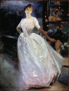 Porträt von Madame Roger Jourdain von Paul Albert Besnard