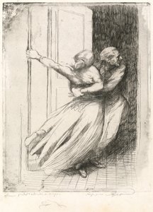 Die Vergewaltigung, ca. 1886 von Paul Albert Besnard