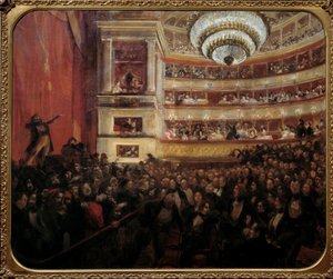 Die Premiere von Hernani (1830)