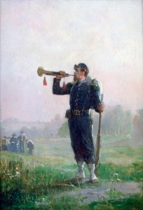 Das Signalhorn, um 1846-1890 von Paul Alexandre Protais